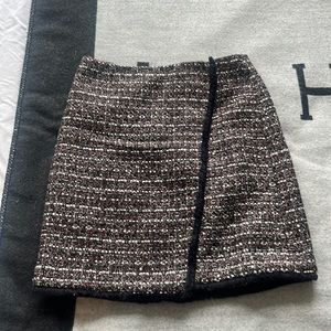 Loft tweed sparkle mini skirt worn 2x